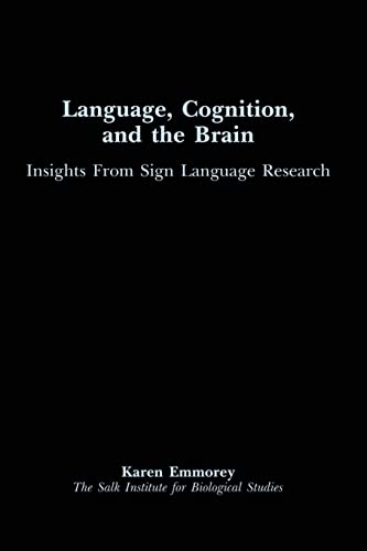 Language, Cognition, and the Brain - Click to Buy
