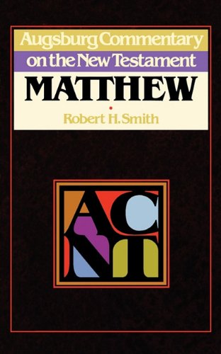 Matthew (Augsburg Commentary on the New Testament S.) - Click to Buy