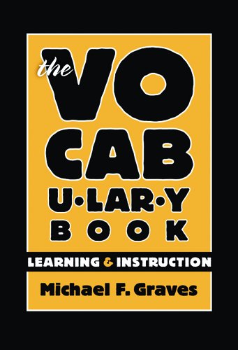 The Vocabulary Book: Learning and Instruction (Language and Literacy Series) - Click to Buy