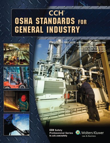 Osha Standards for General Industry As of January 2009 - Click to Buy
