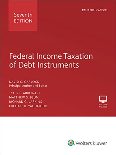 Federal Income Taxation of Debt Instruments - Click to Buy