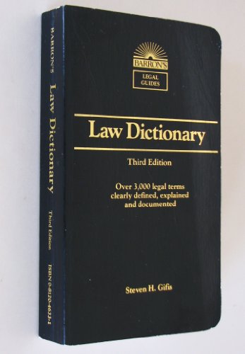 Law Dictionary - Click to Buy