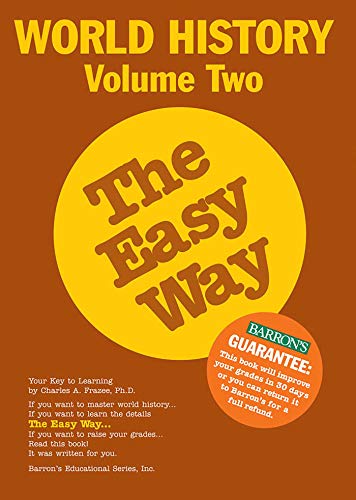 World History the Easy Way Volume Two (Barron's Easy Way) - Click to Buy