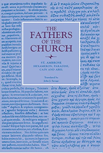Hexameron, Paradise, Cain and Abel (Fathers of the Church Patristic Series) - Click to Buy