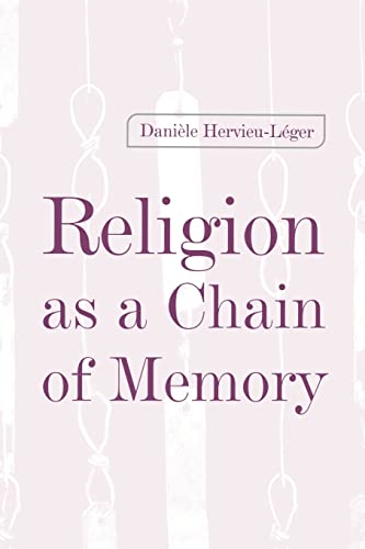 Religion as a Chain of Memory - Click to Buy