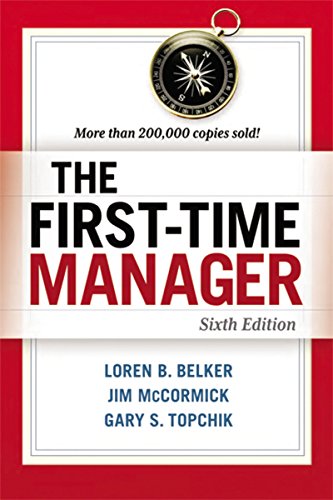 The First-Time Manager - Click to Buy