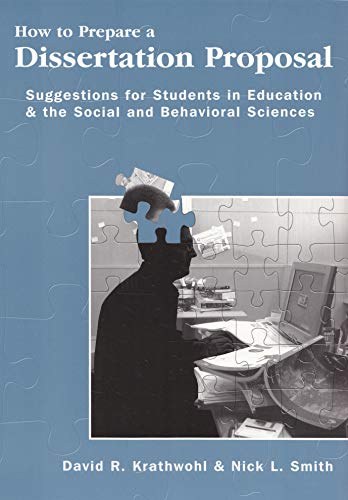 How To Prepare Dissertation: Suggestions for Students in Education and the Social and Behavioral Sciences - Click to Buy