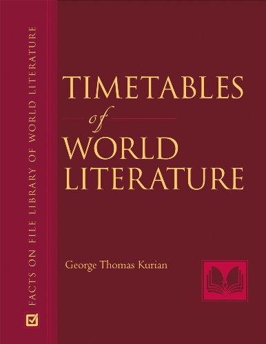 Timetables of World Literature - Click to Buy