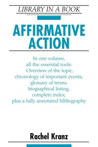 Affirmative Action (Library in a Book) - Click to Buy