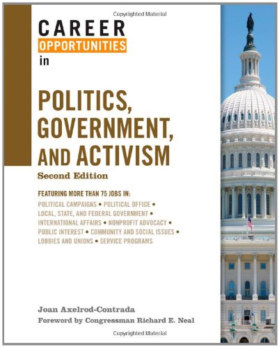 Career Opportunities in Politics, Government, and Activism - Click to Buy