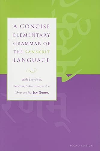 A Concise Elementary Grammar of the Sanskrit Language