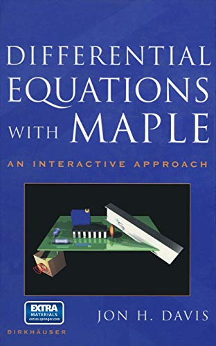Differential Equations with Maple: An Interactive Approach - Click to Buy