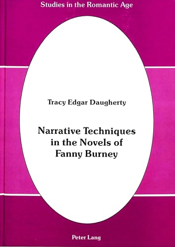 Narrative Techniques in the Novels of Fanny Burney - Click to Buy