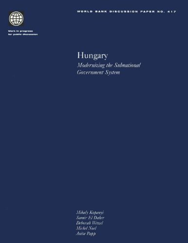 Hungary: Modernizing the Subnational Government System - Click to Buy