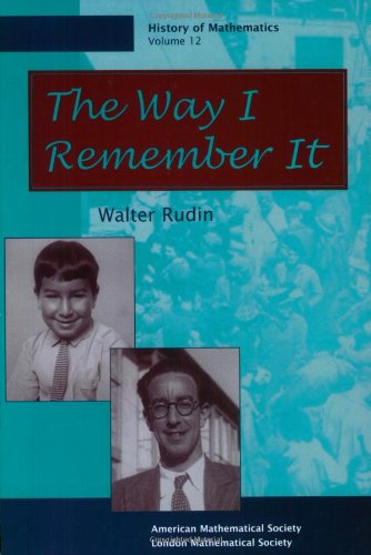 The Way I Remember It - Click to Buy