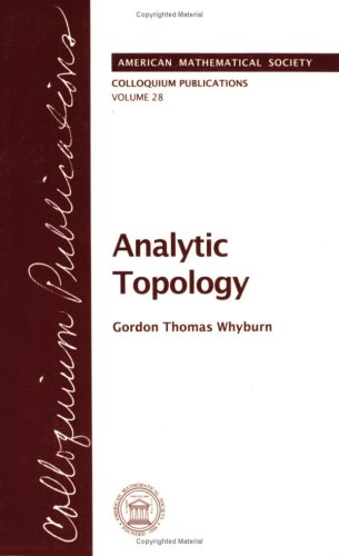 Analytic Topology - Click to Buy