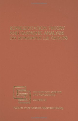 Representation Theory and Harmonic Analysis on Semisimple Lie Groups