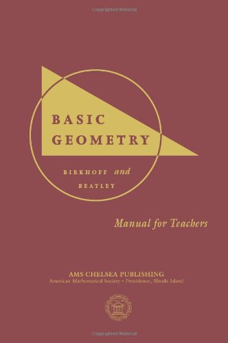 Basic Geometry - Manual for Teachers - Click to Buy