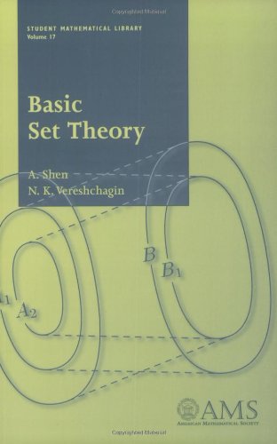 Basic Set Theory (Student Mathematical Library, V. 17) - Click to Buy