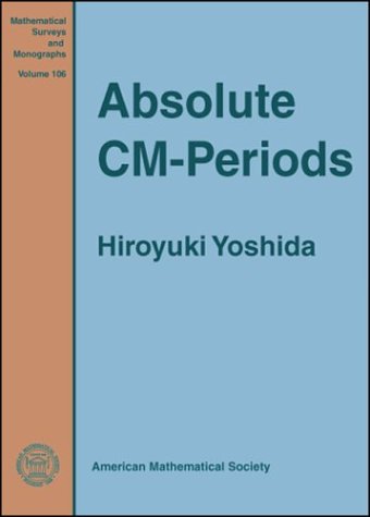 Absolute CM-Periods (Mathematical Surveys and Monographs) - Click to Buy