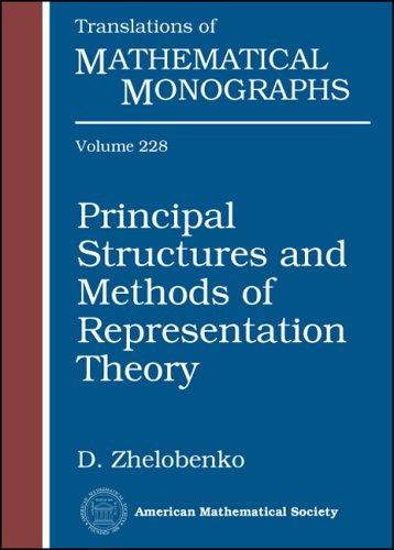 Principal Structures And Methods of Representation Theory (Translations of Mathematical Monographs, 228) - Click to Buy