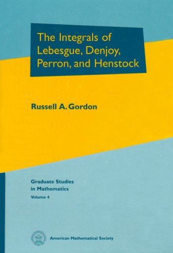 The Integrals of Lebesgue, Denjoy, Perron, and Henstock (Graduate Studies in Mathematics, 4) - Click to Buy
