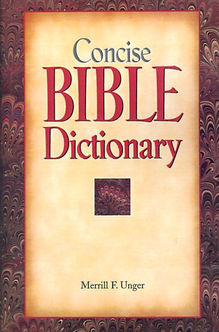 Concise Bible Dictionary - Click to Buy