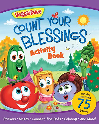 VeggieTales Count Your Blessings Activity Book - Click to Buy