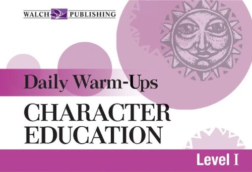Daily Warm-ups For Character Education: Grades 4-9 - Click to Buy