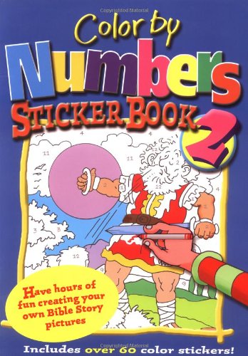 Color by Numbers Sticker-Book - Click to Buy