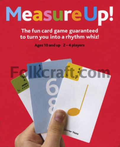 Measure Up!: The Fun Card Game Guaranteed to Turn You into a Rhythm Whiz! (The Game Series) - Click to Buy