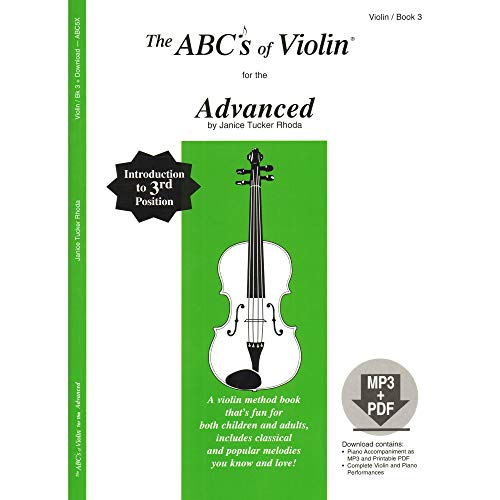 The ABCs of Violin for the Advanced, Book 3 (Book & CD)