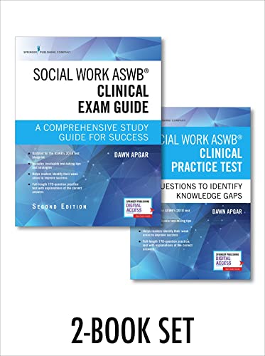 Social Work ASWB Clinical Exam Guide and Practice Test Set: A Comprehensive Study Guide for Success - Click to Buy