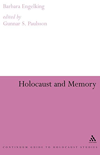Holocaust and Memory (Continuum Collection) - Click to Buy