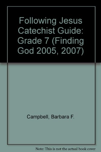 Following Jesus Catechist Guide: Grade 7 - Click to Buy