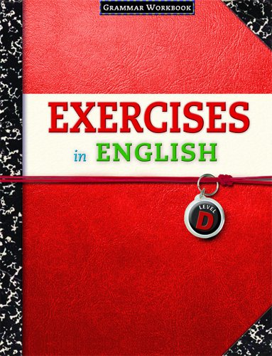 Exercises in English Level D: Grammar Workbook - Click to Buy
