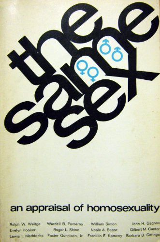Same Sex : An Appraisal of Homosexuality - Click to Buy