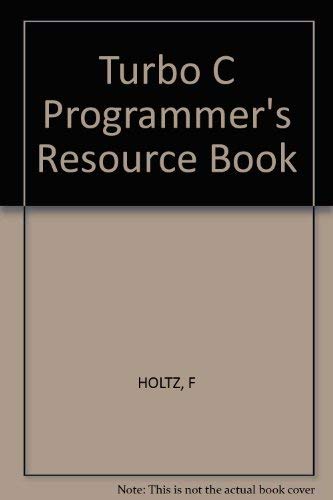 Turbo C Programmers Resource Book - Click to Buy