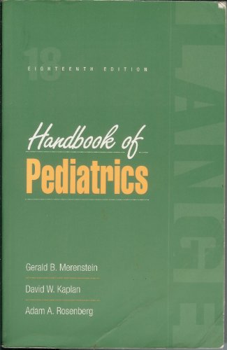 Handbook of Pediatrics - Click to Buy