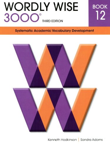 Wordly Wise 3000 12: Systematic Academic Vocabulary Development - Click to Buy