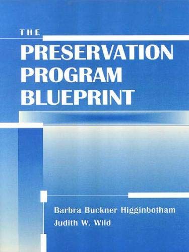 The Preservation Program Blueprint - Click to Buy