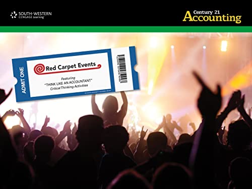 Red Carpet Events Manual Simulation for Gilbertson/Lehman/Gentene's Century 21 Accounting: General Journal, 10th - Click to Buy