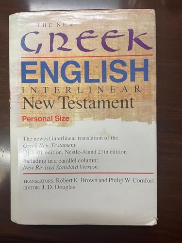 The New Greek/English Interlinear NT (Hardcover) - Click to Buy