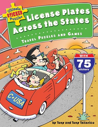 Ultimate Sticker Puzzles: License Plates Across the States: Travel Puzzles and Games - Click to Buy