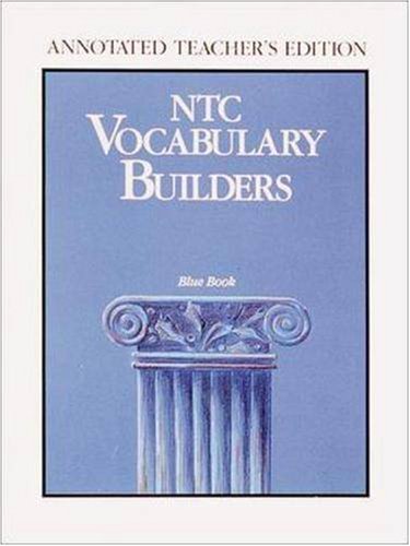Vocabulary Builders Blue Book - Click to Buy