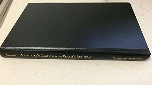 Aristotle's Criticism of Plato's Republic - Click to Buy
