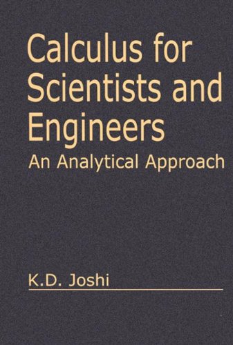 Calculus for Scientists and Engineers: An Analytical Approach - Click to Buy