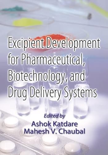 Excipient Development for Pharmaceutical, Biotechnology, And Drug Delivery Systems - Click to Buy