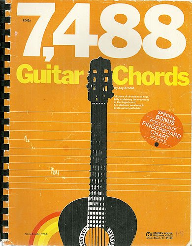 7,488 Guitar Chords: 34 types of chords in all keys, fully explaining the resources of the fingerboard - Click to Buy