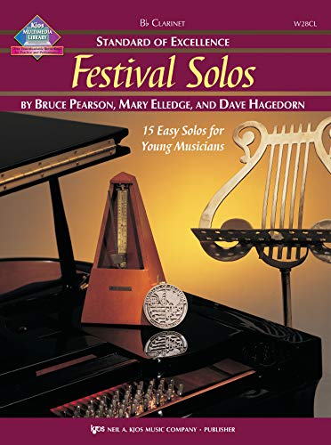Kjos Standard of Excellence: Festival Solos, Book 1 - Clarinet